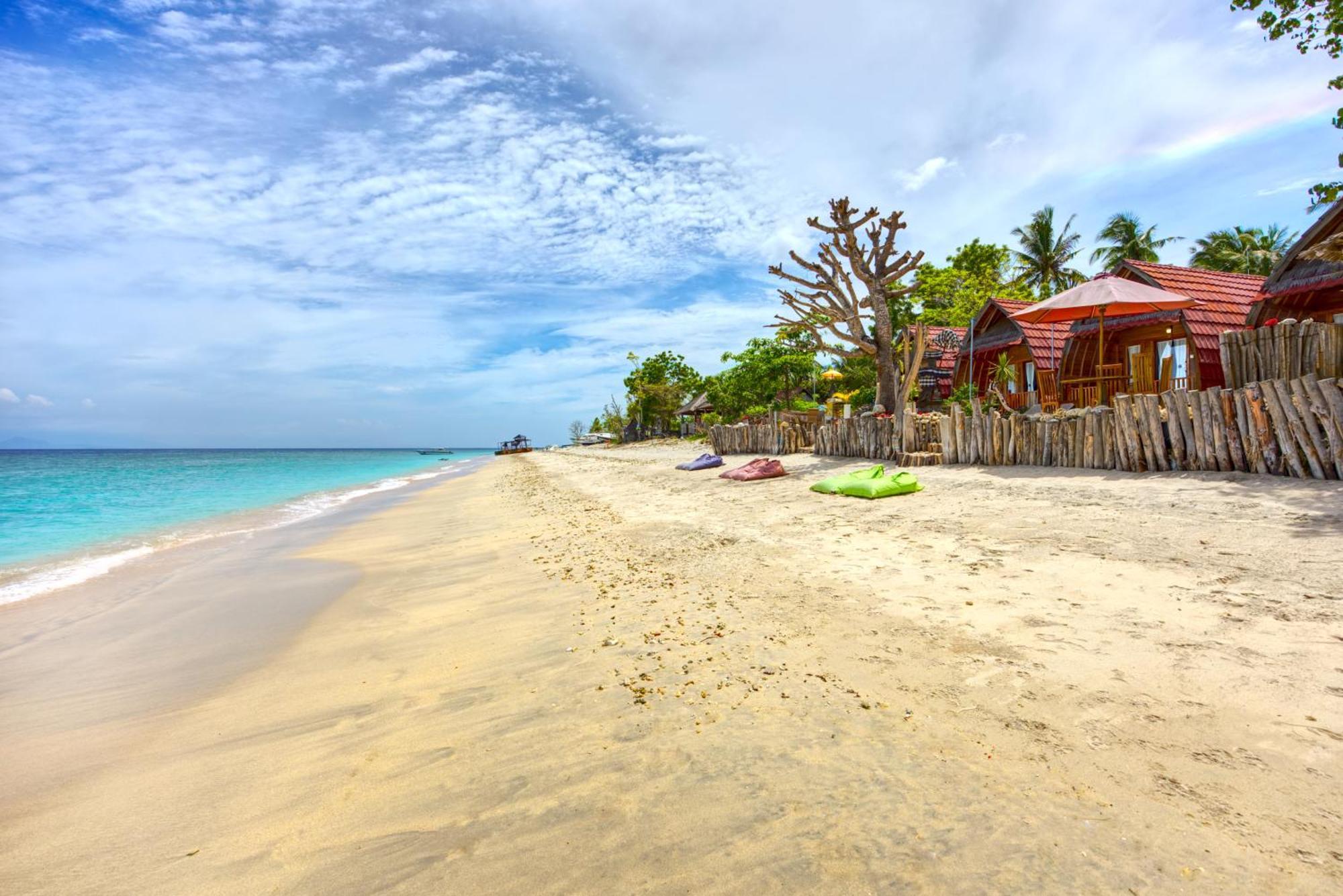 Santen Beach Bungalows Ped Exteriör bild