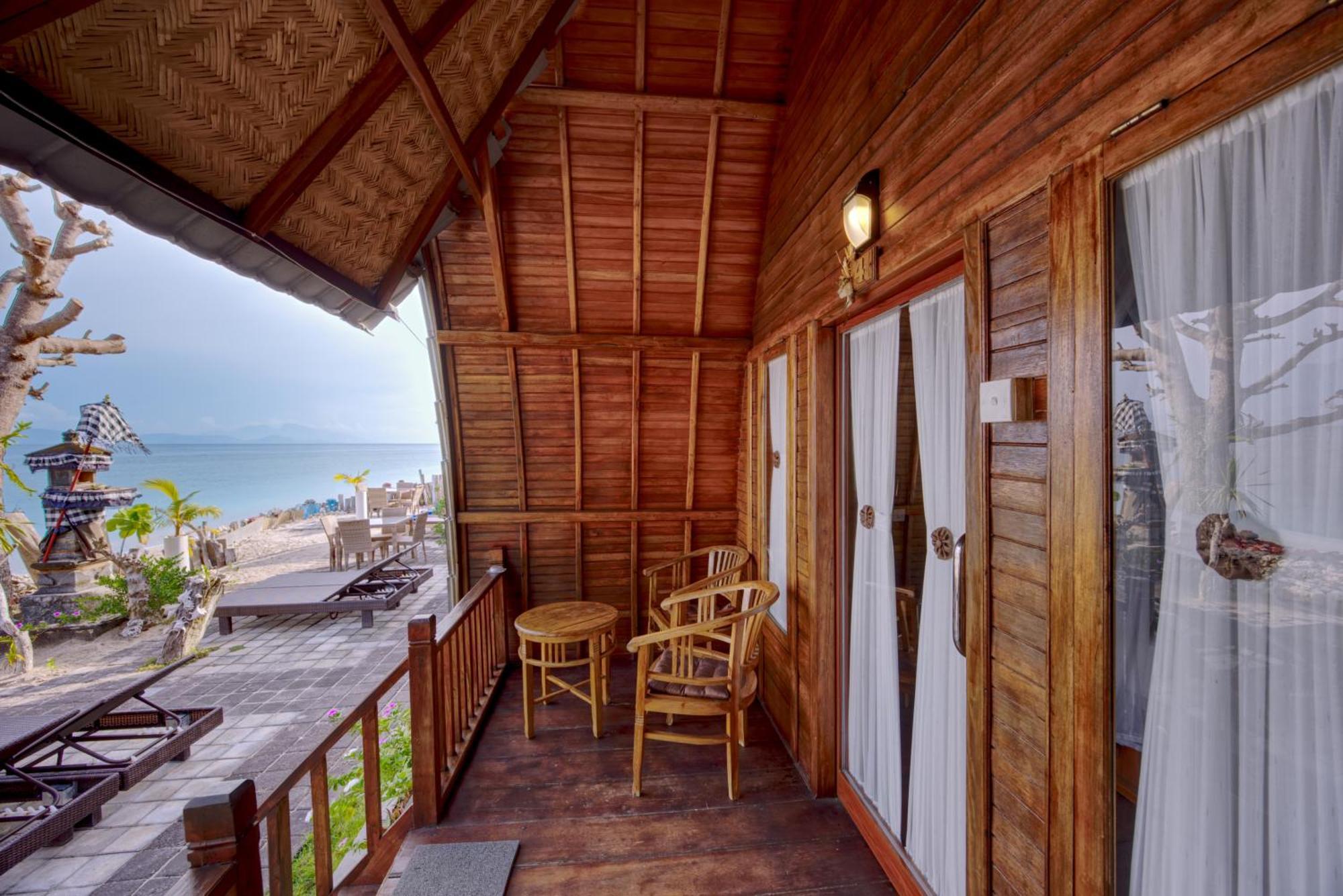 Santen Beach Bungalows Ped Exteriör bild